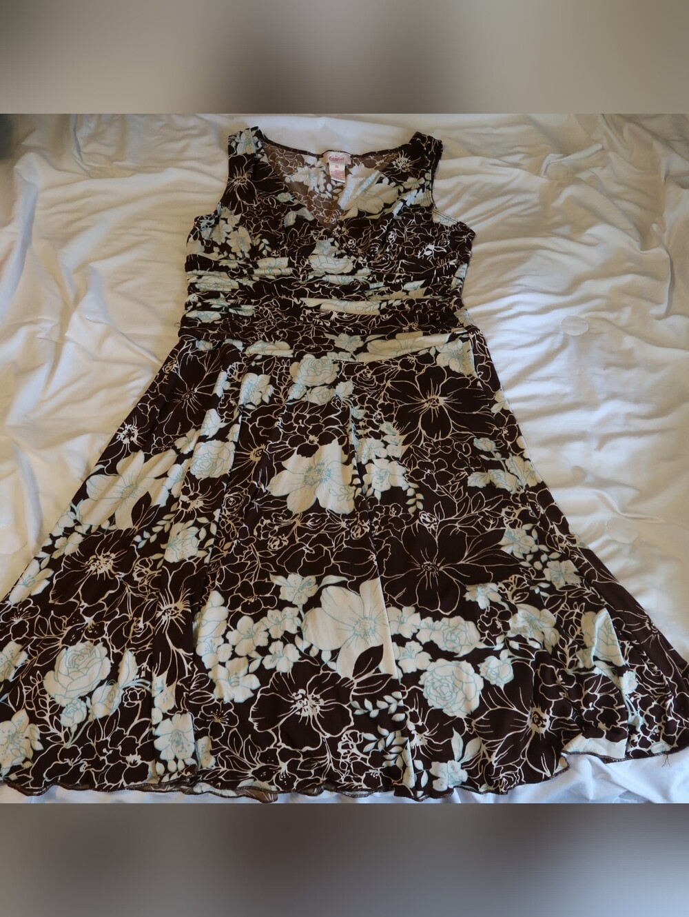 Y2K CANDIE'S SLEEVELESS SUN DRESS